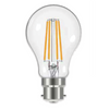 Linx A60 Reflector Clear B22 4W / 6.5W / 8.5W LED Filament Bulb White Daylight / Warm White - LX00