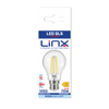 Linx A60 Reflector Clear B22 4W / 6.5W / 8.5W LED Filament Bulb White Daylight / Warm White - LX00