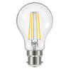 Linx A60 Reflector Clear B22 4W / 6.5W / 8.5W LED Filament Bulb White Daylight / Warm White - LX00