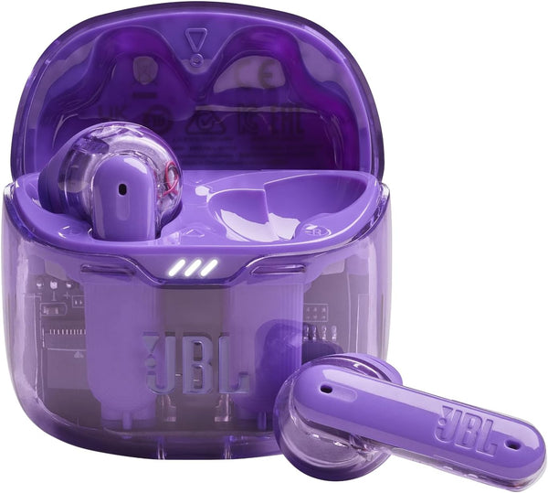 JBL Tune Flex Ghost Edition Wireless Bluetooth Headphones with Active Noise Cancelling