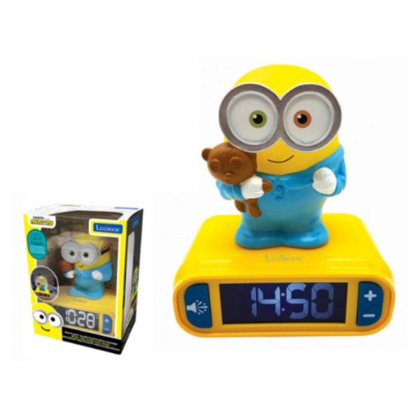 Lexibook Disney Kids Alarm Clock with Night Light & Snooze - RL800