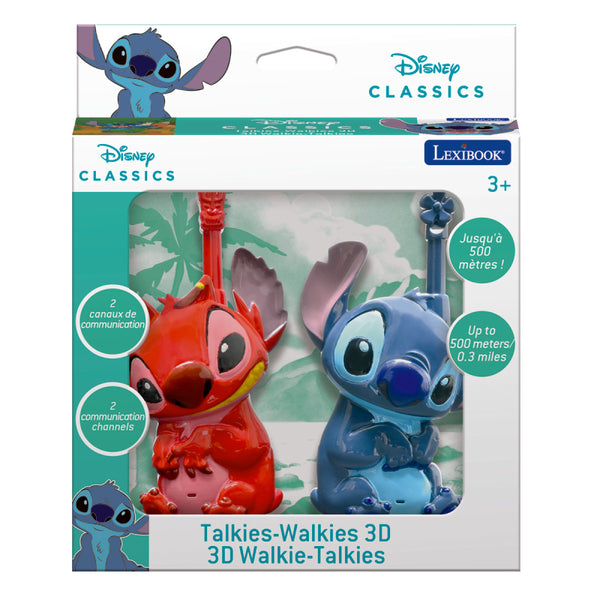 Lexibook Kids 3D Walkie-Talkies With Up To 500M Range - TW18