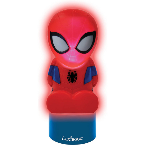 Lexibook Spiderman Colour Changing Nightlight and Speaker - NS01SP