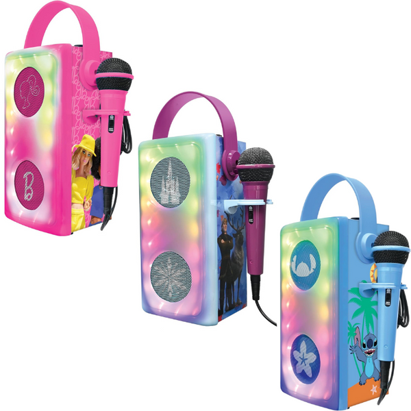 Lexibook Luminous Bluetooth Speakers with Lights & Mic - BTP185