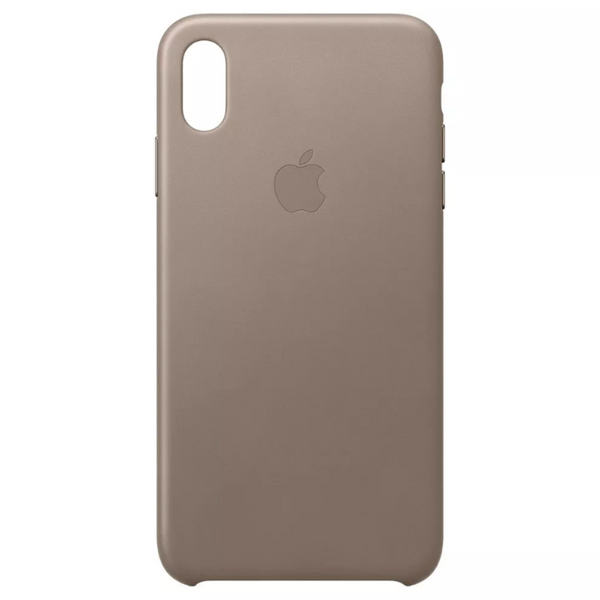 Apple Leather Case for Apple iPhone XS Max - Taupe - MRWR2ZM/A