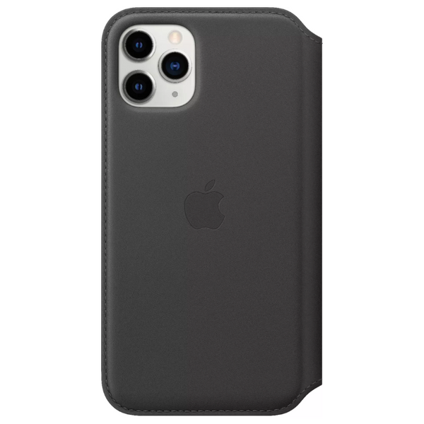 Apple Leather Folio Case for iPhone 11 Pro - Black - MX062ZM/A