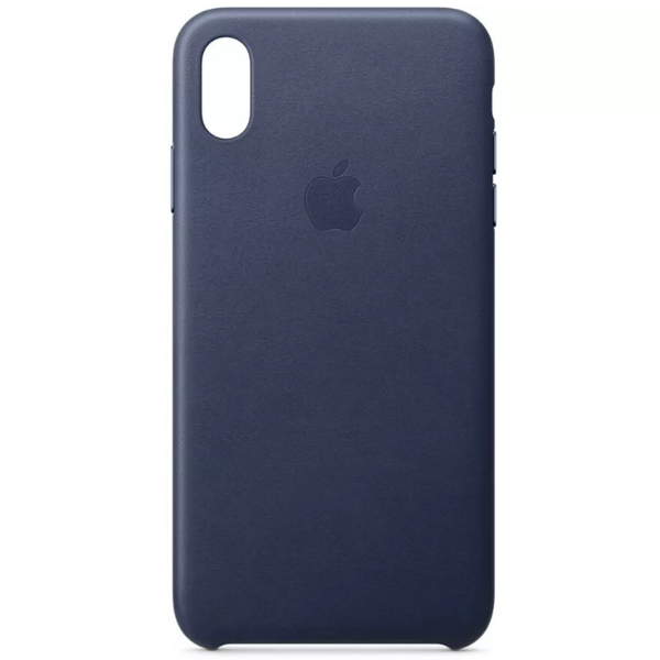 Apple Leather Case for Apple iPhone XS Max - Midnight Blue - MRWU2ZM/A