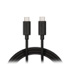 Veho USB-C™ to USB-C™ Charge and Sync Cable (1m/3.3ft) - Black - VCL-006-C2C