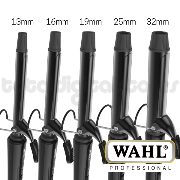 Wahl Ceramic Curling Tong Styler Curler Various Barrels - 13mm 16mm 19mm 25mm 32mm - ZX91