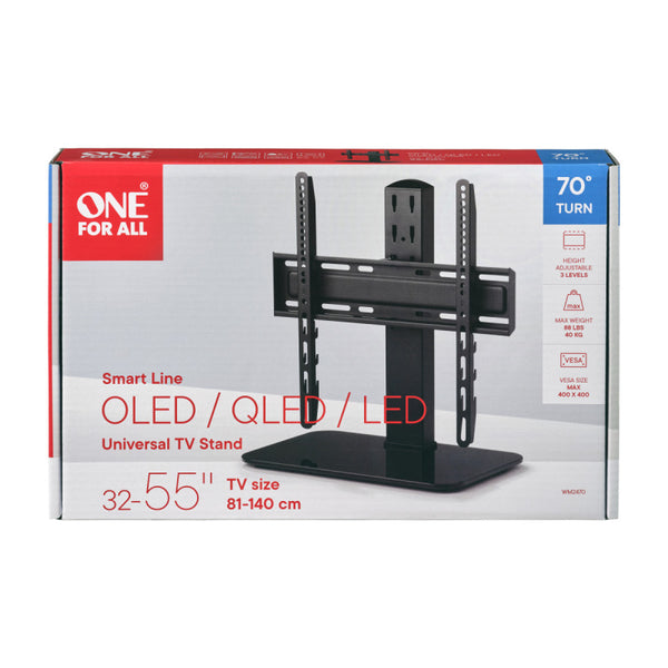 One For All Smart Table Top Stand suitable for TV's 32-55 inch - WM2470