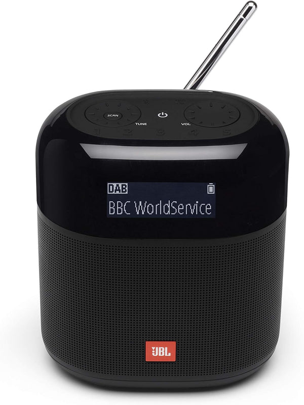 JBL Tuner XL Powerful Portable Radio - Bluetooth Speaker with DAB & FM Radio, 15h Wireless Music - Black