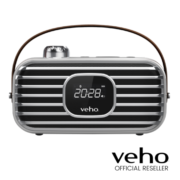 Veho M-Series MD-1 Wireless Speaker with DAB Radio | Portable | Bluetooth - VSS-230-MD1-C