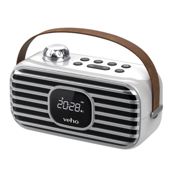 Veho M-Series MD-1 Wireless Speaker with DAB Radio | Portable | Bluetooth - VSS-230-MD1-C