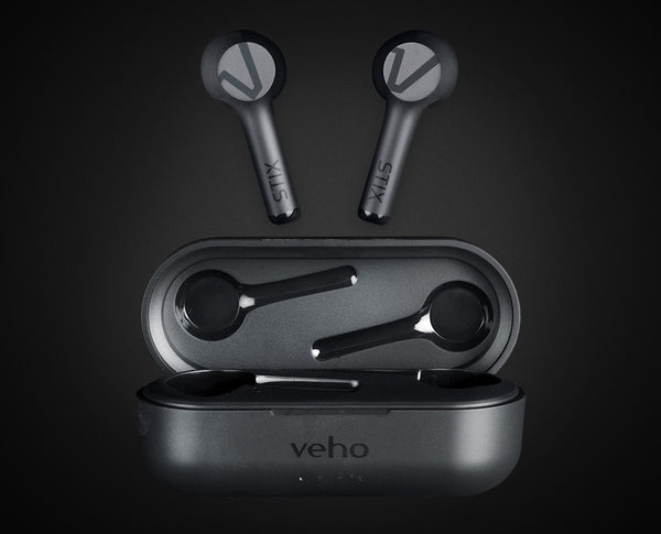 Veho STIX True Wireless Earphones | Charging Case included