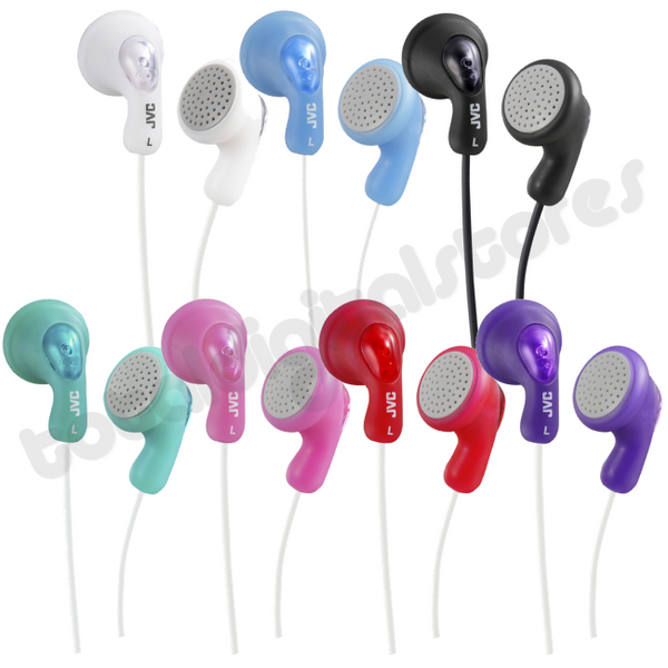 JVC HAF14 Gumy In-Ear Wired Headphones with 3.5mm Jack