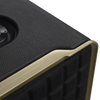 JBL Authentics 300 Portable Smart Home Speaker with Built-In Wi-Fi. Music Streaming, Voice Assist, Bluetooth, Retro Design - Black