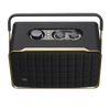JBL Authentics 300 Portable Smart Home Speaker with Built-In Wi-Fi. Music Streaming, Voice Assist, Bluetooth, Retro Design - Black