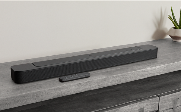 JBL Bar 300 Speaker 5.0 Channel 260 W All-in-One Surround Sound Home Entertainment Bar with Dolby Atmos, MultiBeam and Wi-Fi - Black