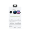 Mophie Dual Qi Wireless Charging Pad 10W (Fabric) with UK Plug Adaptor - Grey/Black - 409903634