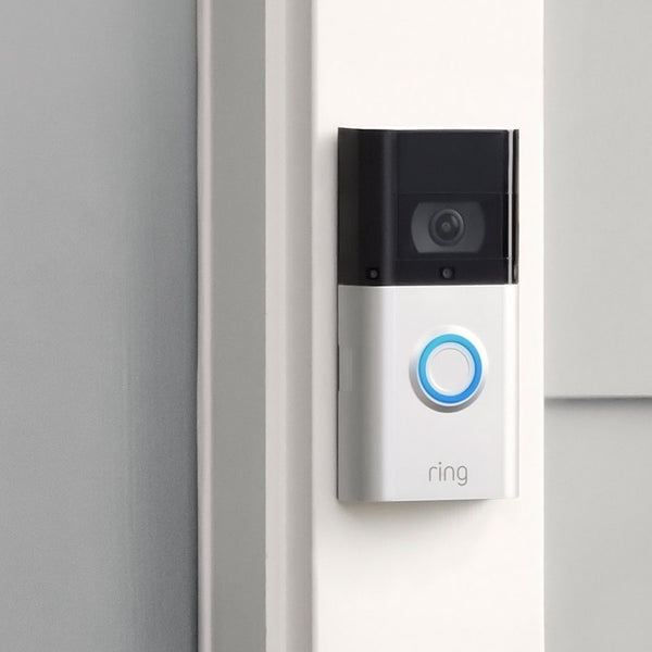 Ring Video Doorbell 3 PLUS | 1080p HD Video, Advanced Motion Detection & Pre-Roll Feature - Satin Nickel - B07W7W776T [PLUS]