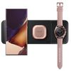 Samsung Trio Qi Wireless Charging Stand Pad for Smartphone, Watch & Buds - EP-P6300TBEGGB