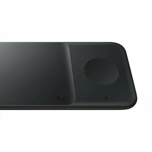 Samsung Trio Qi Wireless Charging Stand Pad for Smartphone, Watch & Buds - EP-P6300TBEGGB