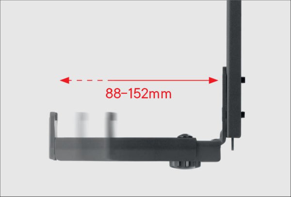 One For All Universal Soundbar Holder - Black - WM5310