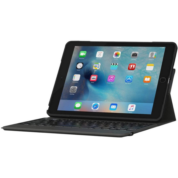 Zagg Rugged Messenger Keyboard for iPad 9.7" 2017/2018 - Qwerty UK - Black - I10REU-BBU