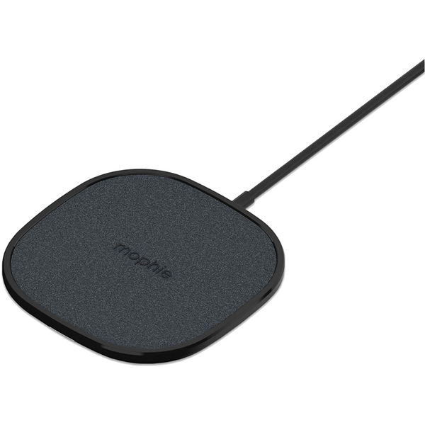 Mophie 10W Qi Wireless Charging Pad for iPhone, AirPods and other Qi-Enabled Devices (UK Adapter) - Black - 409903377