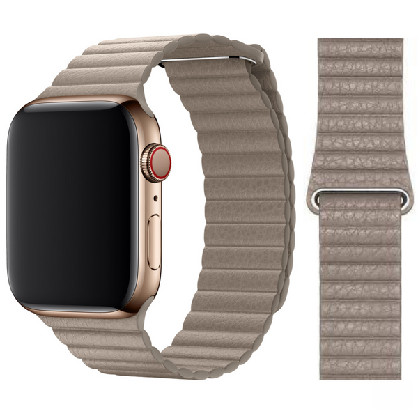 Apple Leather Loop Watch Strap | 45mm 44mm 42mm - 8 Colours