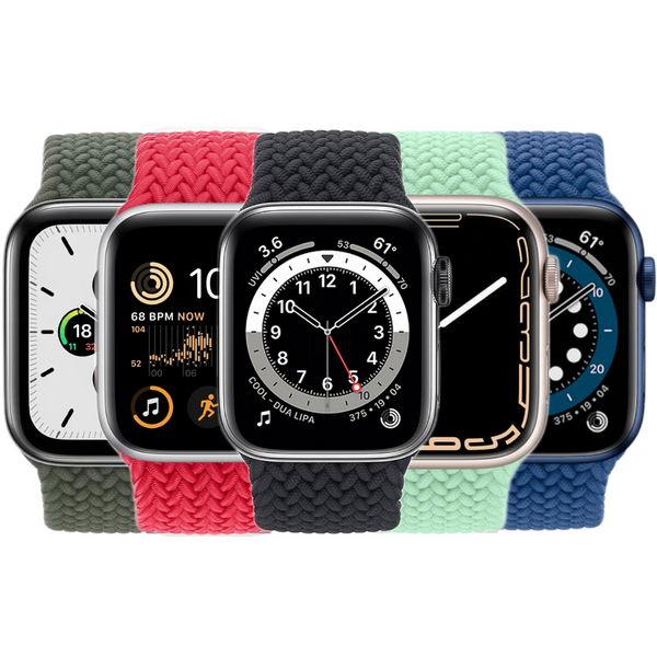 Apple Braided Solo Loop Watch Strap | 45mm 44mm 42mm (Open Box)