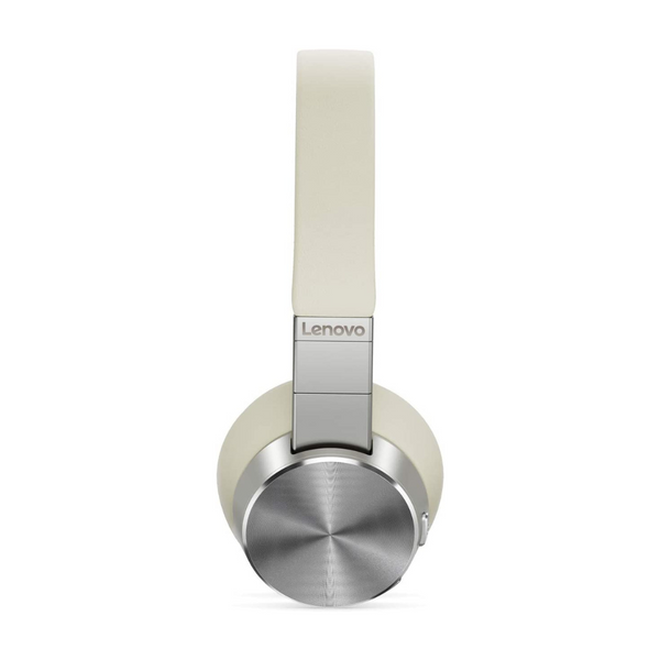 Lenovo Yoga Active Noise Cancellation On-Ear Headphones with Mic - Cream - GXD0U47643