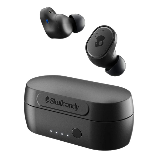 Skullcandy Sesh Evo True Wireless Bluetooth Headphones | IP55 Sweat, Water & Dust Resistant - True Black - S2TVW-N896