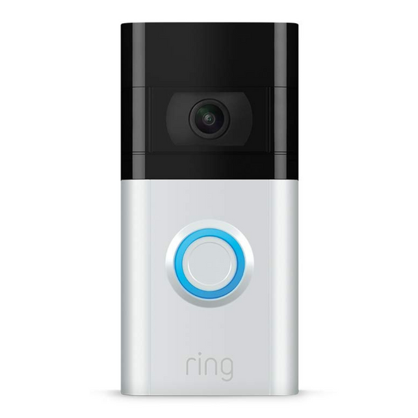 Ring Video Doorbell 3 | 1080p HD Video & Improved Motion Detection - Satin Nickel - B084B3WQZG [Open Box]