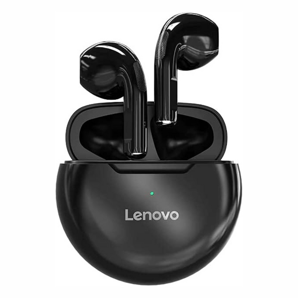 Lenovo LivePods HT38 TWS Wireless Bluetooth Headphones with Charging Case - Black - HT38_BK