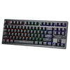 Marvo Scorpion RGB LED Compact Gaming Keyboard with Mechanical Blue Switches - KG901