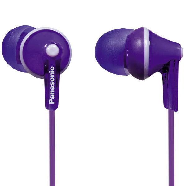 Panasonic RPHJE125 Ergofit In-Ear Stereo Headphones - RP-HJE125 - 6 Colours