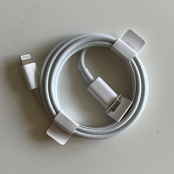 Apple USB-C to Lightning Sync & Charge Cable (1m) - White - MX0K2ZM/A (Non Retail Packaging)