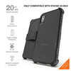 Gear4 Platoon Case with Holster for iPhone XS Max - Black - 34098