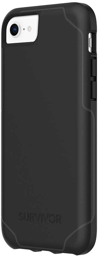 Griffin Survivor GIP-043-BLK Strong Case for Apple iPhone SE (2020)/8/7/6S/6 - Black