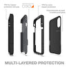 Gear4 Platoon Case with Holster for iPhone XS Max - Black - 34098