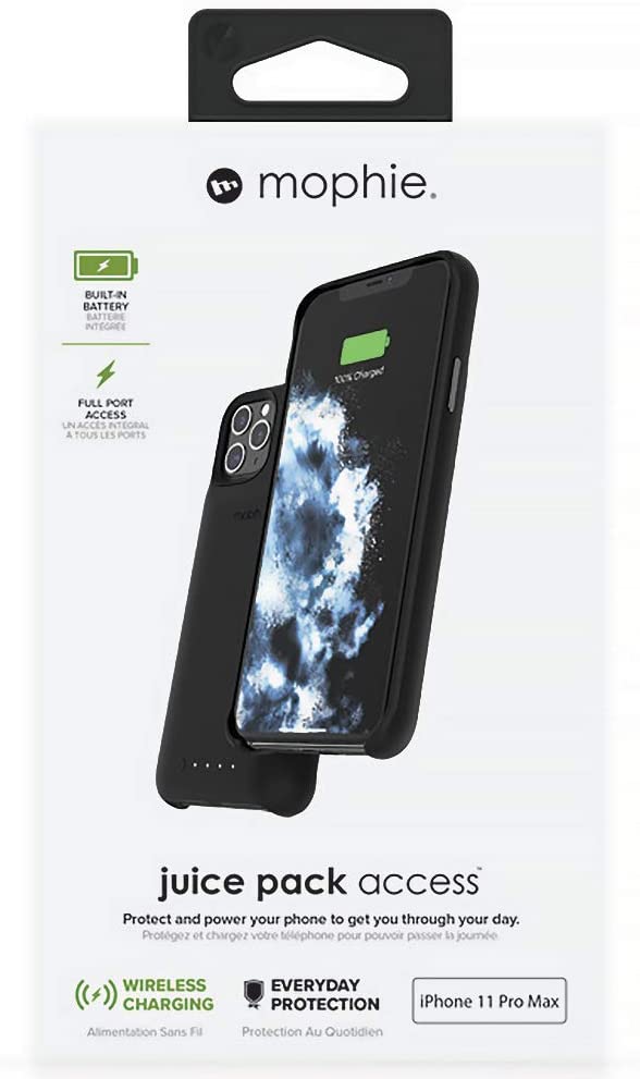 Mophie Juice Pack Access Wireless Charging Battery Case for Apple iPhone 11 Pro Max - 401004413