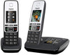 Gigaset C190A Premium Cordless Home Phone with Answer Machine and Call Block - Single, Duo & Trio