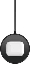Mophie Qi Wireless Charging Pad Mini 7.5W | Made for Apple iPhone and AirPods (UK Plug) - Black or White
