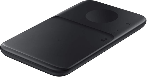 Samsung Duo Qi Wireless Charging Pad with Fast Charge | 9W - Black - EP-P4300TBEGGB
