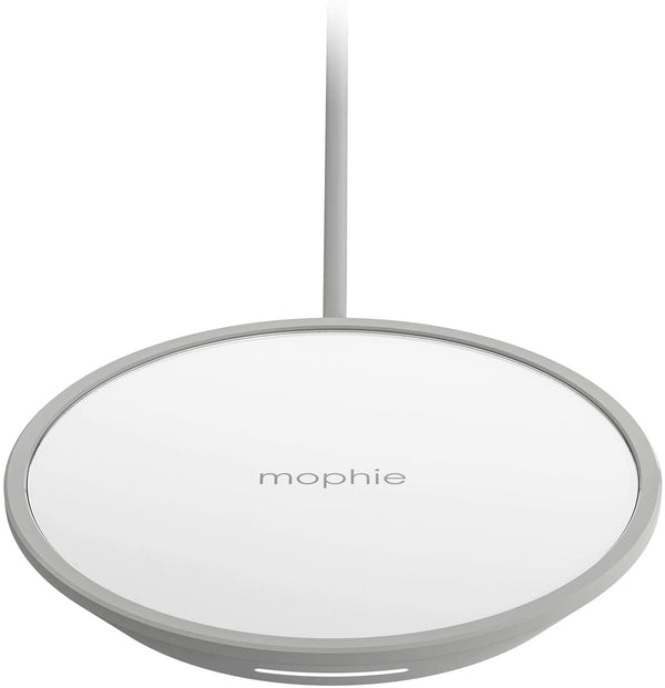Mophie Qi Wireless Charging Pad Mini 7.5W | Made for Apple iPhone and AirPods (UK Plug) - Black or White