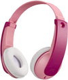 JVC HA-KD10W Tiny Phones Wireless Bluetooth Headphones for Kids - Pink or Blue