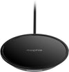 Mophie Qi Wireless Charging Pad Mini 7.5W | Made for Apple iPhone and AirPods (UK Plug) - Black or White
