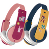 JVC HA-KD10W Tiny Phones Wireless Bluetooth Headphones for Kids - Pink or Blue