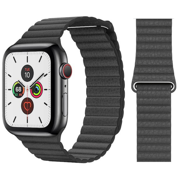 Apple Leather Loop Watch Strap | 45mm 44mm 42mm - 8 Colours